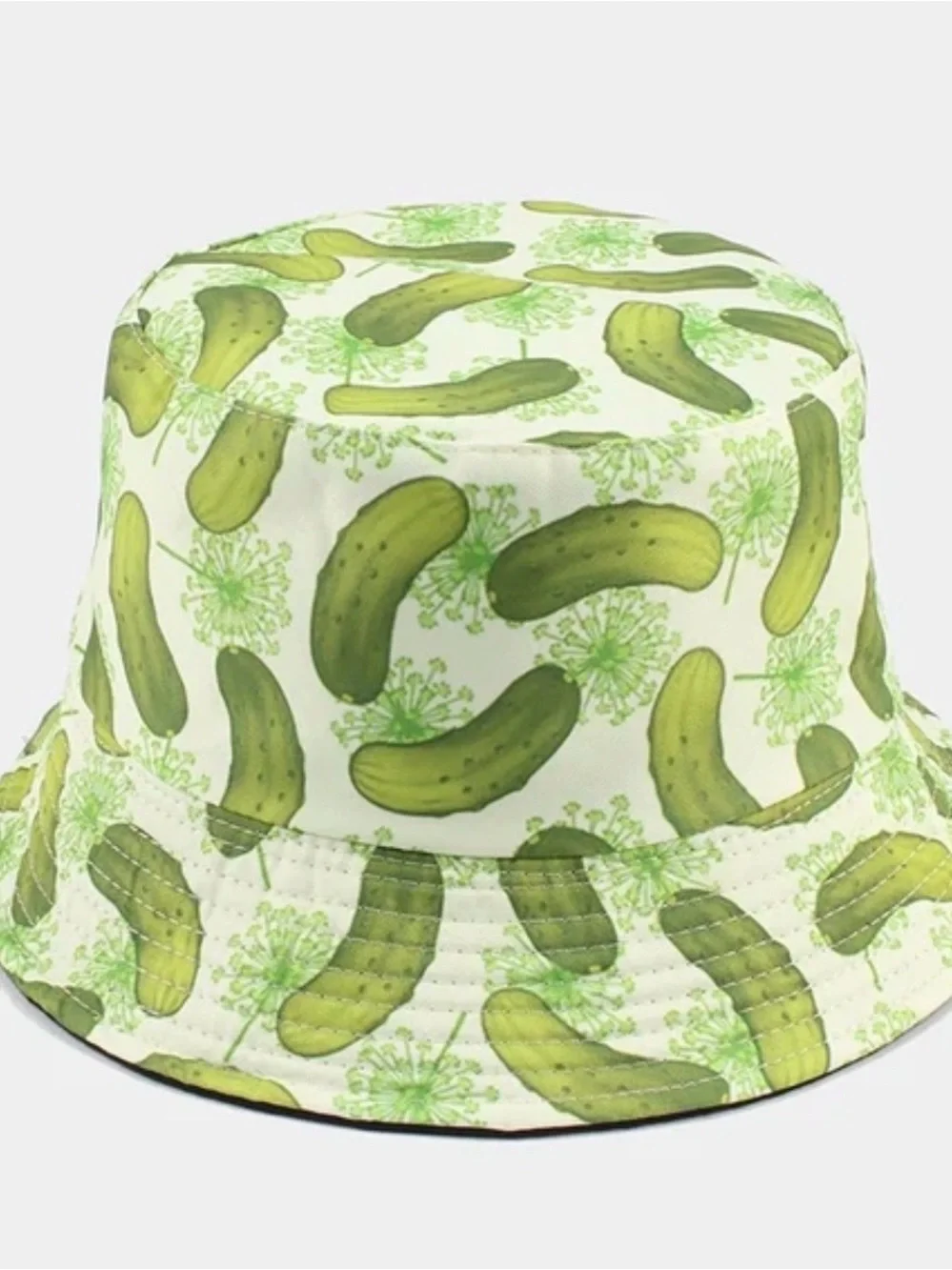 PICKLE BUCKET HAT FUN HAT PICKLES NEW